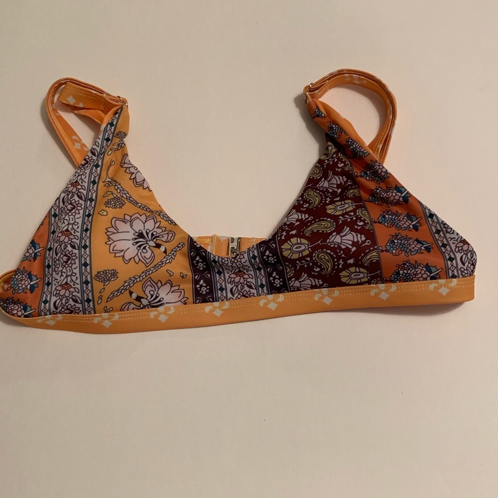 Reversible Printed Bikini Top